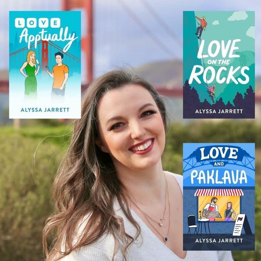 Alyssa Jarrett and her three novels